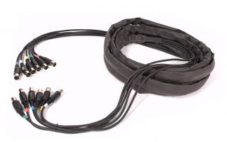 Swamp 6 Channel MIDI Cable Snake 6M