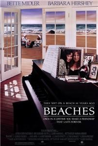 Beaches 27 x 40 Movie Poster Bette Midler Hershey