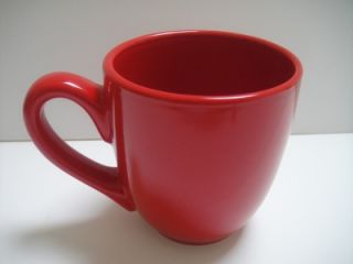Tabletops Lifestyles Milano Coffee Tea Mugs Red s 4