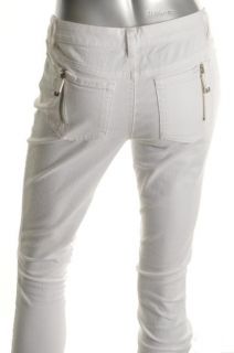 Michael Kors New White Stretch Skinny Jeans 2 BHFO