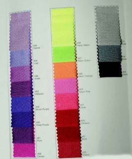 Color Chart Spandex Milliskin Fabric Choice Color 1yd