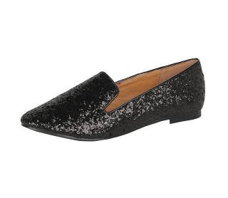 MODESTA Mika 02 Womens Slip on Flats with Sprinkling PU Upper and PU