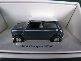 1990 Corgi Mini Cooper Die Cast 80557 Hunter Green Box