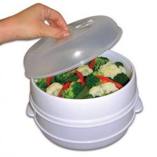 Microwave Steamer Pressure Cooker Vegetables Fish Rice