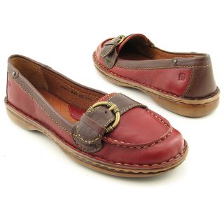 Born Mindy Red Flats Shoes Womens Size 6