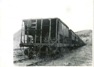 PP891 3 RP 1950s 60s Railroad Train Ore Cars Mineville NY