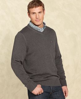 Tommy Hilfiger Big and Tall Sweater, Gallaway V Neck Sweater   Mens