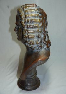 Offered for sale is a magnificent large J.S. Bach Bust Sculpture