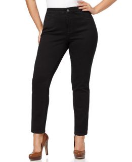 Not Your Daughters Jeans Plus Size Jeans, Janice Skinny Black Wash