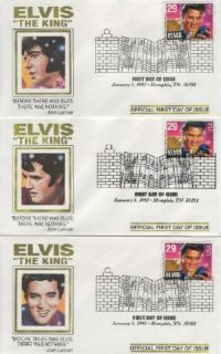 2721 Elvis Presley 3 FDC Album