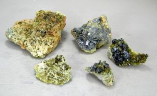 351 grams RARE Magnetite with Epidote Specimen from Khogyani
