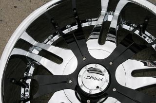 Vento 22 Chrome Rims Wheels Nissan Titan Pickup 22 x 9 5 6H 15