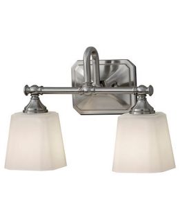 Murray Feiss Lighting, Concord Steel 2 Light Vanity   Lighting & Lamps