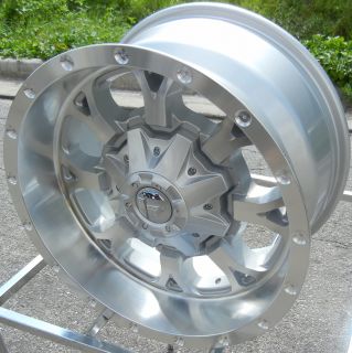 18x9 Silver Fuel Krank Wheels Rims Toyota Tundra Sequoia 5x150 Dodge