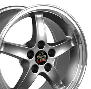 17 9 10 5 Gunmetal Cobra Wheels Rims Fit Mustang® GT 94 04
