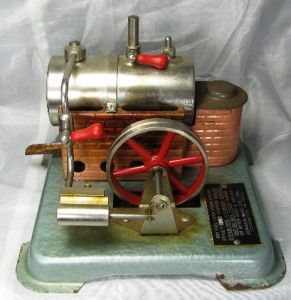 Used But Complete Vintage Jensen Dry Fuel Fired Steam Engine 76