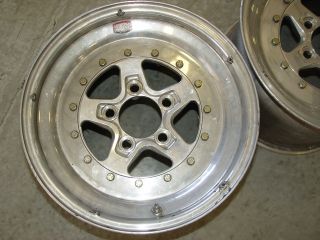 WELD AlumaStar Wheels Aluminum Polished 15x10 ,5x4.5 Bolt Circle 8