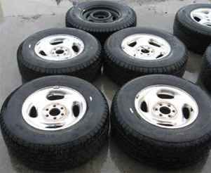 98 99 Durango 15 Alum Wheels Rims Tires Set w Spare