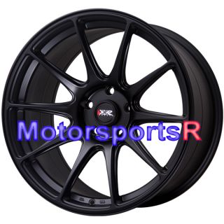 18 XXR 527 Flat Black Concave Staggered Rims Wheel Stance 93 98 Toyota