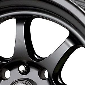 New 15X8.25 4 100/4 114.3 Drag DR 54 Flat Black Wheels/Rims