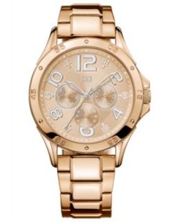 Tommy Hilfiger Watch, Womens Rose Gold tone Stainless Steel Bracelet
