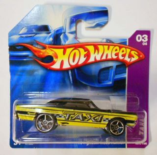 HOT WHEELS 2007 #51 TAXI RODS 70 PLYMOUTH ROAD RUNNER OH5SPS WHEEL