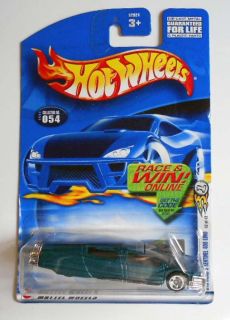 Hot Wheels 2002 54 First Ed Syd Meads Sentinel 400 Limo Mint on Card