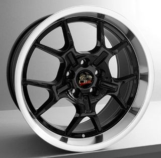 18 x9 10 Black Fit Mustang® GT Wheels GT40 Style Deep 94 04