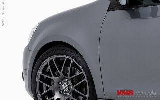 18 VMR V718 Gun Metal Wheels Rims Fit Volkswagen Golf Rabbit GTI