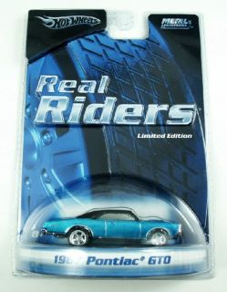Hot Wheels Real Riders 67 Pontiac GTO