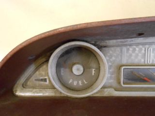 61 62 Ford Galaxie 500 Instrument Cluster Used