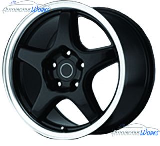 Corvette C4 ZR1 5x120.65 5x4.75 +54mm Chrome Wheels Rims Inch 17