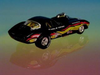 Hot Wheels 67 Chevy Corvette Funny Car Eagle One Racing 1 64 Scale