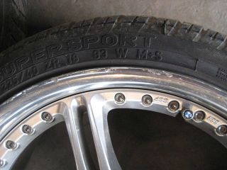 BMW E36 18 SSR GT3 Wheels w Tires 18x8 5 18x9 5 M3 325i 328i 323i