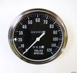 Police Special Speedometer for Harley FL FX 68 83
