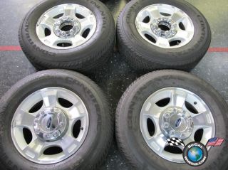 Ford F250 F350SD Factory 18 Wheels Tires OEM Rims Conti 275/65/18 3790