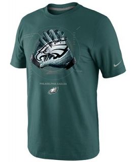 Nike NFL T Shirt, Philadelphia Eagles Glove Lock Up Football Tee