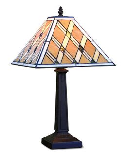 Legacy Table Lamp, Tiffany Style Diamond Mission   Lighting & Lamps