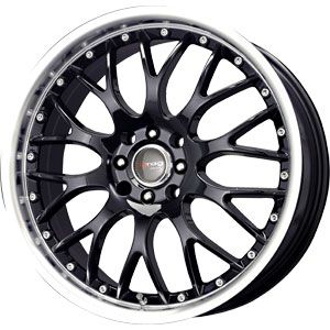 New 17X7.5 5 105/5 110 Dr19 GLOSS BLACK MACHINED Wheels/Rims