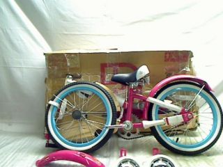 ; aluminum rims Cruiser whitewall 16 inch tires with training wheels