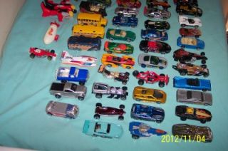 Hotwheels Huge Lot of 79 Cars Buses and Trucks Some May Be RARE