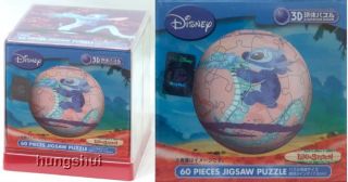 Disney Experiment Lilo Stitch 626 Dragon Spherical Jigsaw Puzzle 3 60