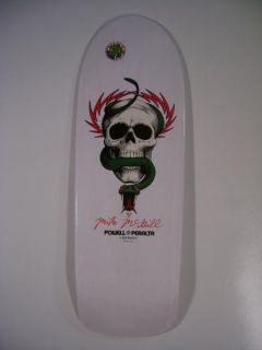 Powell Peralta Mike McGill Skull and Snake Skateboard Deck White