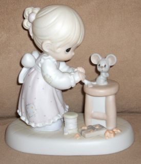 1997 Precious Moments Figurine BLESSED ARE THE MERCIFUL Members Only
