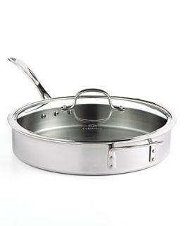 Calphalon Saute Pan, Tri Ply Stainless Steel 5 Qt.