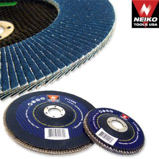 80 Grit Neiko Flap Sanding Discs Zirconium Bevel Grinding Wheels