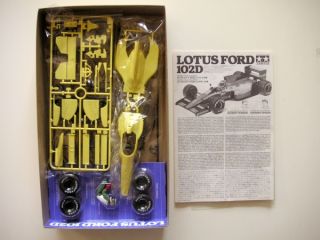 Tamiya 1 20 Lotus Ford 102D Hakkinen Version 20034 Plastic Model Kit
