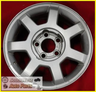 03 04 Cadillac cts 16 5x115mm Silver 7 Spoke Wheel Used Factory Rim
