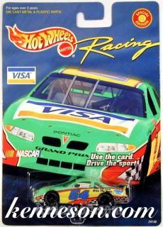 Visa 64 Hot Wheels Racing Special Edition Green Body