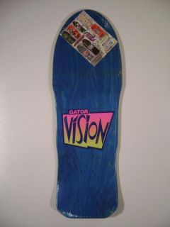 Vision Mark Rogowski Gator 2 Limited Edition Skateboard Deck Teal